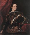 若い将軍の肖像 バロック様式の宮廷画家アンソニー・ファン・ダイク